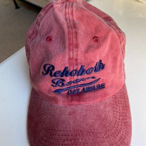 Red Rehoboth Beach, Delaware  (DE) Hat